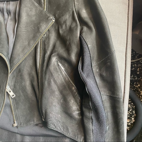 Helmut Lang Black Leather Jacket - Picture 3 of 10